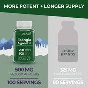 Fadogia Agrestis 500mg - 200 Vegetarian Capsules