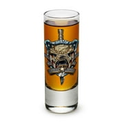 US Marines 2 oz. Shooter Shot Glass Once And Always a Marine (Set of 6) by Erazorbits