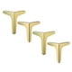 thumbnail image 5 of 4 patas triangulares de metal para muebles, sofás, mesas y armarios. 13cm, 5 of 9