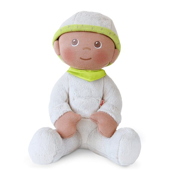 HABA Snug Up Ollie Doll: My First Baby Doll & Soft Plush Toy for Babies 0-2, Gender Neutral Baby Shower Gift & New Baby Gift