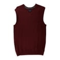 thumbnail image 1 of Chaleco clásico Croft&Barrow para hombre color rojo grande, 1 of 2