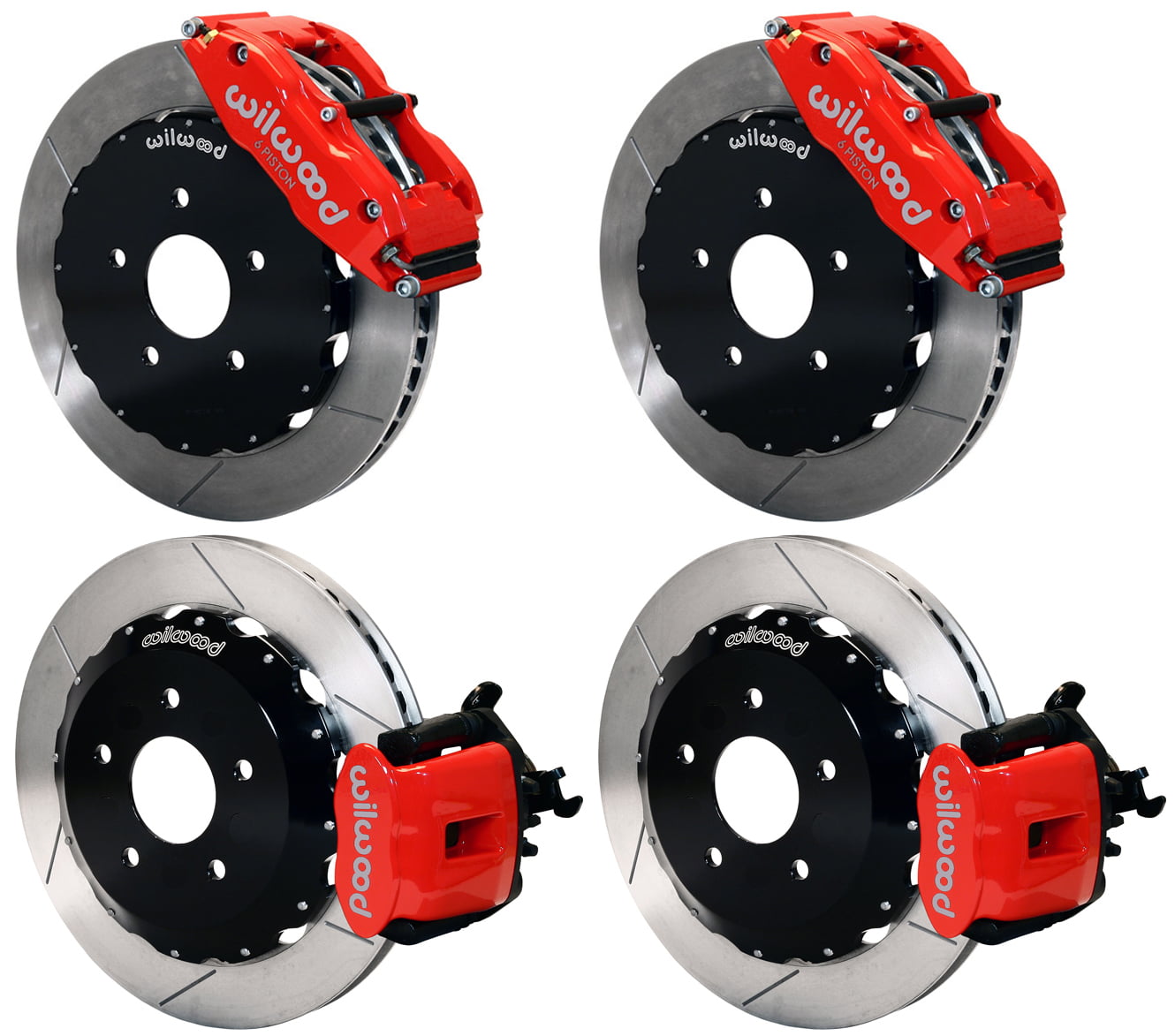 NEW WILWOOD COMPLETE FRONT & REAR DISC BRAKE KIT WITH
