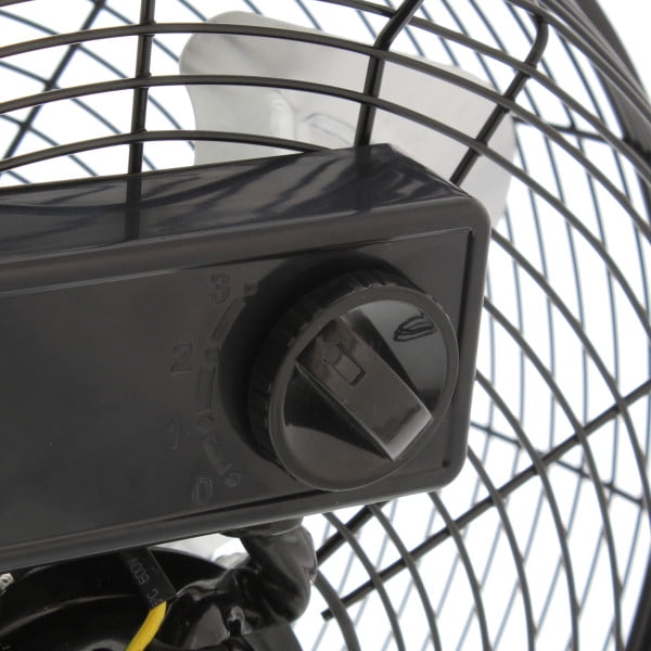 Comfort Zone CZHV12B 12” 3-Speed High-Velocity Fan