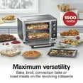 thumbnail image 4 of Hamilton Beach Countertop Toaster Oven with Convection & Rotisserie, Extra Large Capacity, Black, 4 of 9