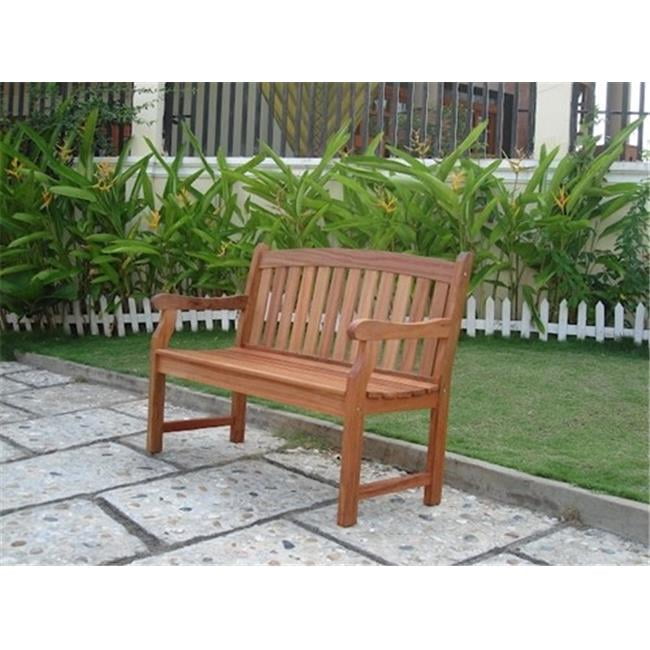 Malibu Outdoor Patio 4-foot Wood Garden Bench Malibu Outdoor Patio 4-foot Wood Garden Bench - V208E - Walmart.com