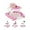 Pink, variant on OLAKIDS Baby Walker, 6 in 1 Behind Walker Learning Seated Rocker Bouncer with Removable Music Tray, Adjustable Height, Washable Seat Cushion, Foldable Activity Center for Toddlers