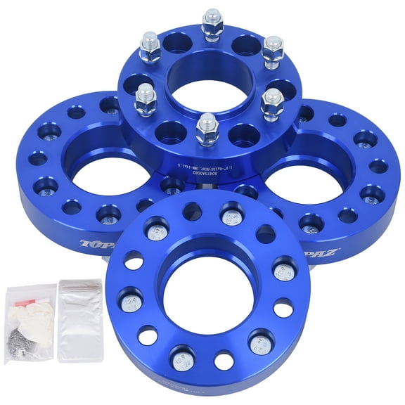 TOPAZ 4x 1.5" 6X135mm 87.1mm Wheel Adapters Spacers For Ford F150 Expedition Navigator