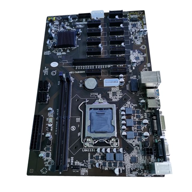 Methold 2021 nueva placa base de minería B250 SATA 3,0 16G DDR4 placa base de memoria con interfaz PCI-E X16 accesorio de computadora Juegos de teclado y mouse para computadora