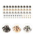 thumbnail image 2 of 30pcs Round Head Metal Rivet Studs Diy Decorative Rivets with Pulling Ring Phone Rivets, 2 of 9