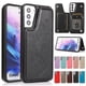 thumbnail image 2 of Funda tipo billetera para Samsung Galaxy, cubierta de cuero para teléfono Samsung Galaxy A13, A33, A53, A73, A50, A70, S22, S21, S20, S10, S9 Plus FE ULTRA A12, A32, A52, A72 qym unisex, 2 of 2