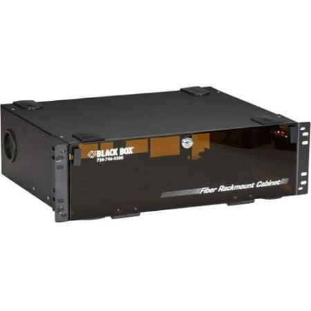Series Rackmount Enclosure - Black Box Rackmount Fiber Enclosure - 3U