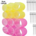 thumbnail image 2 of Sonducket 24X Hair Roller Auto-agarre Rizador Peluquería Volumen autoadhesivo Mano de obra fina Conveniencia profesional Accesorio para el cabello 6cmPúrpura oscuro, 2 of 6