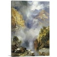 thumbnail image 1 of ARTCANVAS Mist In the Canyon Canvas Art Print by Thomas Moran - Size: 26" x 18" (1.50" Deep), 1 of 9