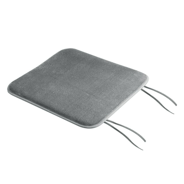 WHEANG Clearance Solid Color Sanding Thickened Dining Chair Pad Office Computer Chair Pad Student Fart Mat Seat Cushion
