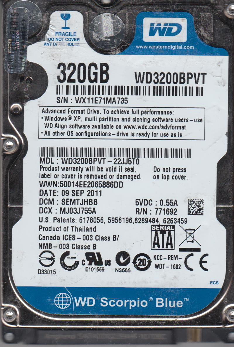 WD Blue 2TB HDD Internal Computer Storage - 7200 RPM SATA