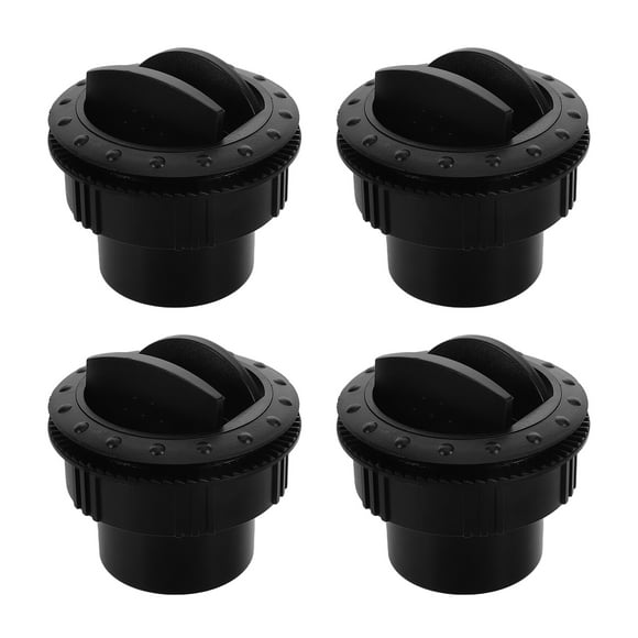 4pcs RV Air Conditioning Outlet Grille Round Car Air Conditioning Vents for Comfortable Airflow for Motorhomes and Buses Universal Fit Interior