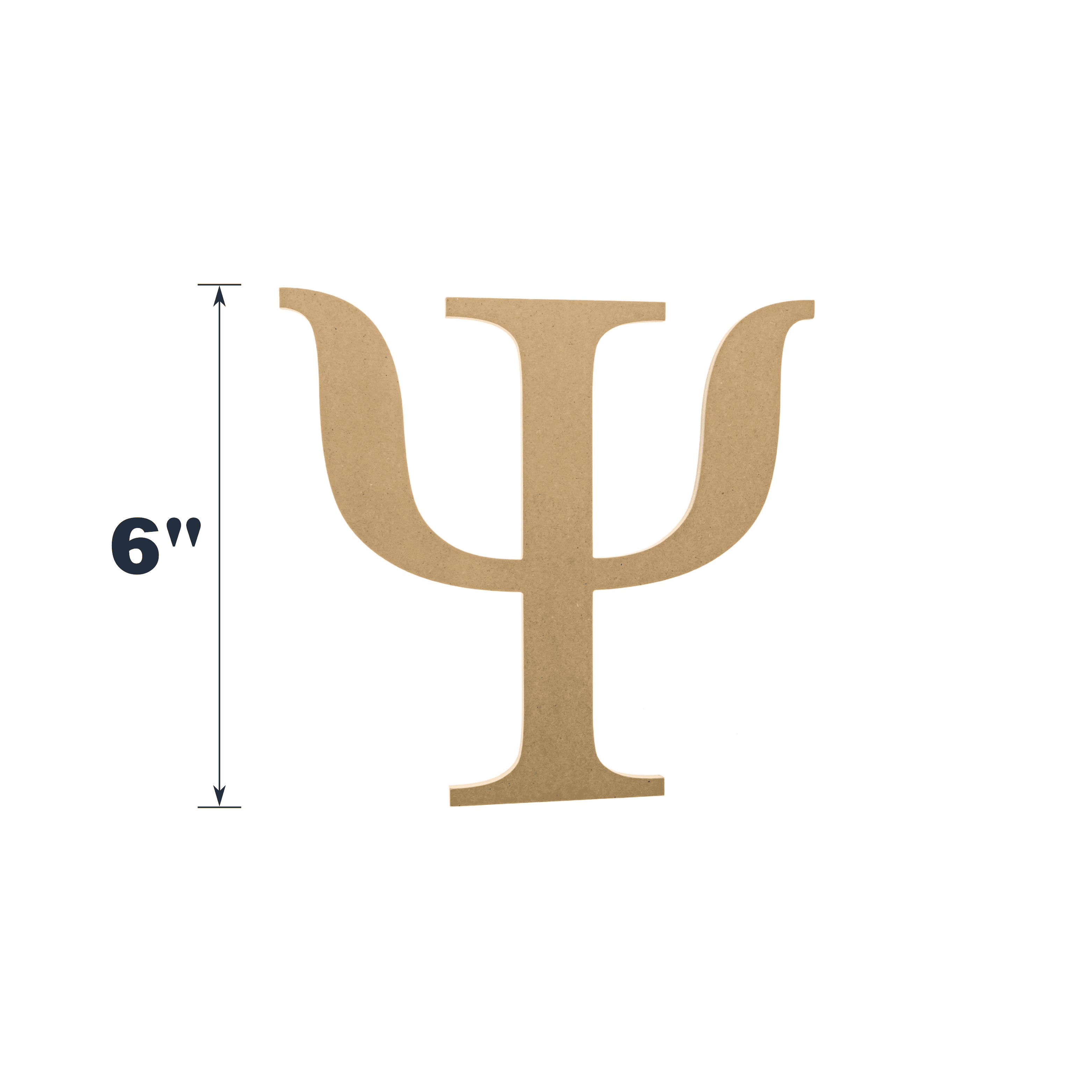 Personalize Monogram Greek Letter Wooden Wood Letter Sorority or Fraternity 