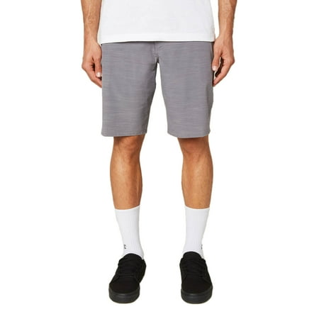 O'Neill Men's Locked Slub Hybrid Boardshorts Grey (SP018A008) 32