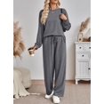 thumbnail image 2 of Womens Sweatsuits 2 Piece Lounge Matching Outfits Sweat Sets Tracksuit Travel Sweatshirts Fall Fashion Clothes 2025, 2 of 10
