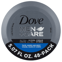 Dove Men Care Ultra Hydra Cream – Dove Lotion, 3-In-1 Advanced Skin Care for Men, Face Cream, Hand Cream, and Body Lotion for Extremely Dry Skin, All Skin Types, 5.07  FL OZ.