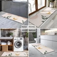 thumbnail image 2 of Brown Boho Sun, Moon and Plant Pattern Kitchen Rug Mat,Kitchen Runner Rugs Non Skid Washable,Decorative Kitchen Floor Mats for Kitchen,Sink,Laundry,17"X47", 2 of 5