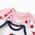 thumbnail image 3 of PatPat Baby Boy/Girl Playful Print 3pcs Rompers Set, 3 of 7