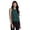 Dark Green, variant on RBX Active Women's Quick Drying Nylon/Spandex Crewneck Workout Tank Top