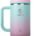 thumbnail image 2 of Vaso Takeya con mango, 1,2 L, posavasos y 2 pajitas SS, 2 of 6