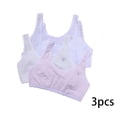 thumbnail image 2 of LYMAYTER ‌Teens Girls Bra 9-12Y Wire-Free Lightweight Comfort Breathable Everyday Wear for Bra M-XL, 2 of 8