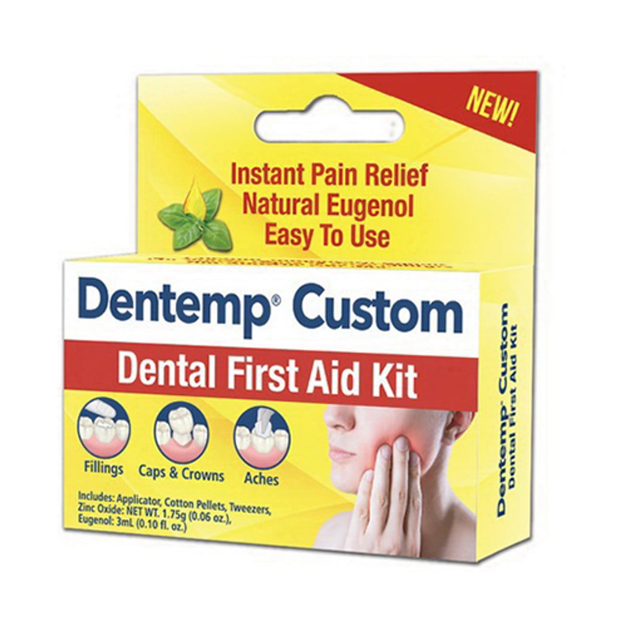 Dentemp Custom Dental First Aid Kit, 1 Ea, 6 Pack