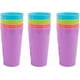 thumbnail image 1 of Plastic Cups 12 Pcs 500ML Reusable Cups Camping Cups Drinking Cups for Indoor Outdoor Parties Camping, Beach and Picni, 1 of 5