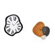 thumbnail image 5 of Reloj de pared,Reloj de pared interior nórdico con números romanos,Relojes distorsionados Reloj electrónico de lujo moderno,Reloj de pared,Reloj de pared moderno,reloj decorativo de pared, 5 of 8