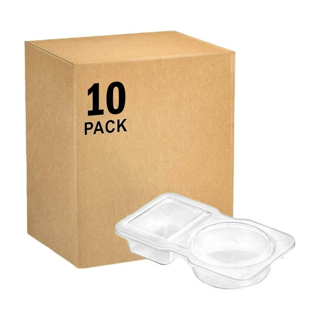 Compartment Container With Lid Airtight Kitchen Food Storage Organizer For Countertop Pantry