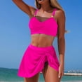 thumbnail image 4 of Ounisa Womens 2PC Tankini Set Padded Conservative Sports Beach Casual Daily Wear Trendy Swimwear S-2XL, 4 of 6