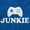 Royal, variant on Video Game Junkie Gamer Nerdy Gaming Crewneck T Shirts Boy Girl Teen Brisco Brands L