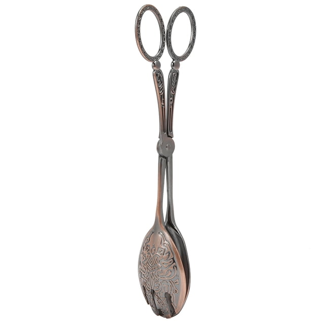 Bread Tongs, Food Clip, Non-slip Durable For Home Kitchen Bread Food Cake Tong Copper