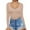 A_ Rose Gold, variant on Junior Women's Slim Fit Long Sleeve Shirt Scoop Neckline Basic Tee Layering Cotton Tops Stretch Lightweight Basic T-Shirt Green XL