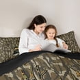 thumbnail image 5 of Castle Fairy Animal Deer Full Size Comforter Sets,Vintage Camouflage Bedding Sets, 5 of 8
