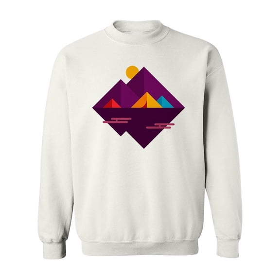 Camping In The Mountains Design Sweatshirt Men -Image by Shutterstock, Male Large