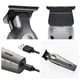 thumbnail image 3 of Recortadora de barba recargable de 1500 mAh para hombres, 3 horas de carga, 180 minutos de uso, kit de aseo 4 en 1 para cara, bigote, cuerpo y orejas, motor silencioso, corte preciso, set de regalo, 3 of 5