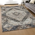thumbnail image 6 of Addison Rugs Mayfield Premium Machine Washable Transitional Geometric Black Rectangle Rug, 3' x 5', 6 of 6