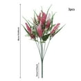 thumbnail image 3 of Ramo de Flores Artificiales de Lavanda y Pinos Navideños, 3 of 7