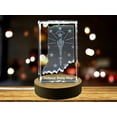 thumbnail image 4 of Indiana 3D Engraved Crystal 3D Engraved Crystal Keepsake/Gift/Decor/Collectible/Souvenir, 4 of 8