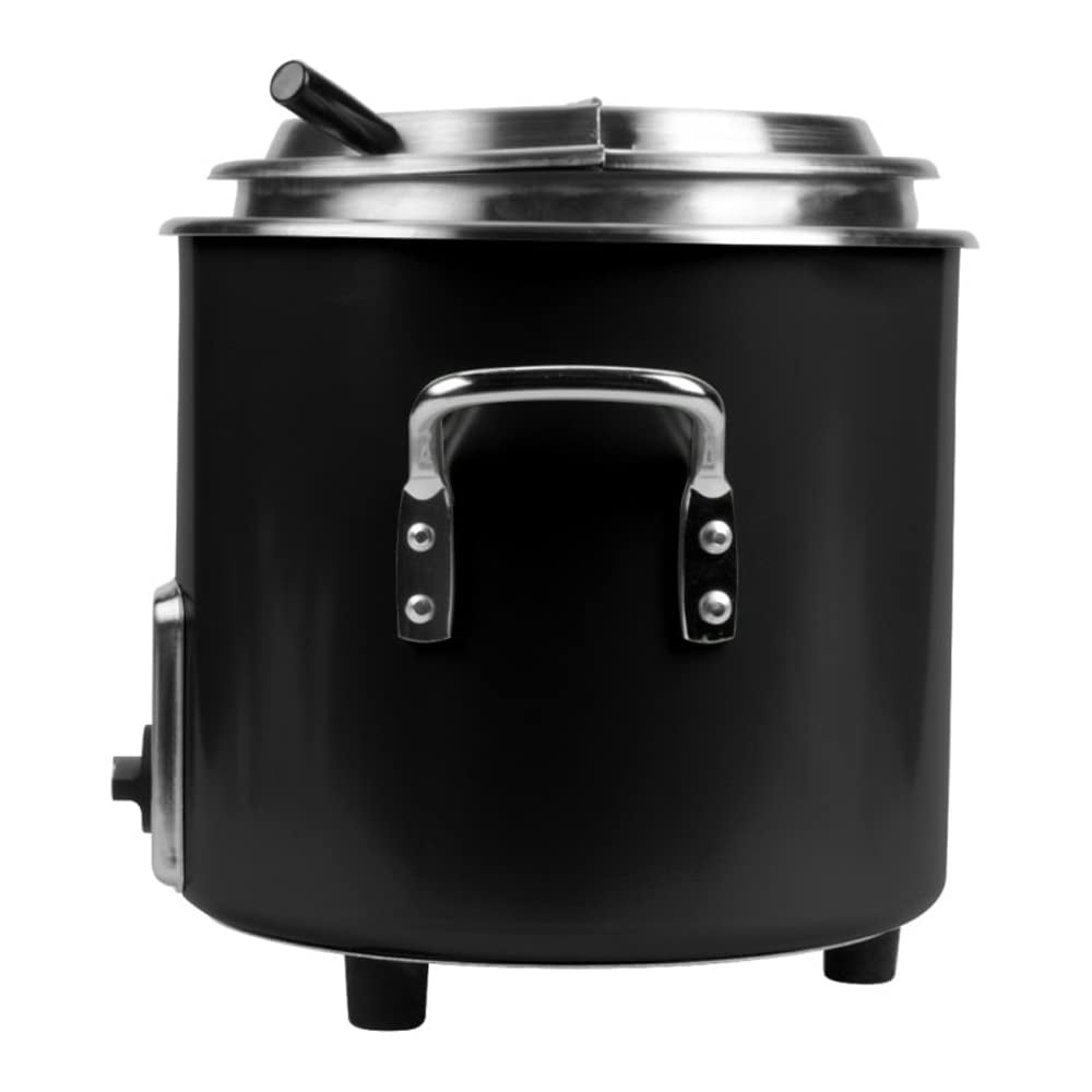 Vollrath 7217260 Retro 11-Quart Stock Pot Kettle Black