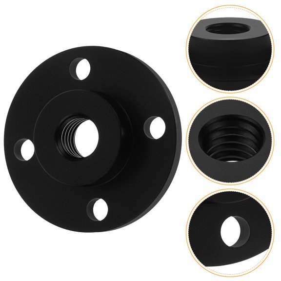 jojofuny Microphone Wall Mount 3.90X1.50In Black Flexible Neck For Indoor Recording 1Pack