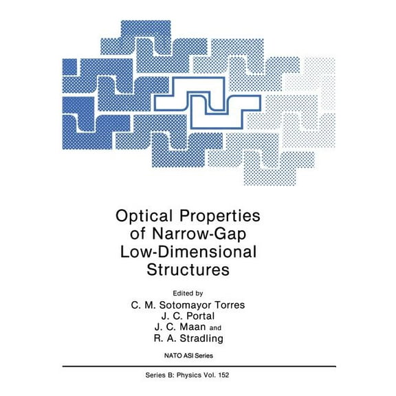 NATO Science Series B: Optical Properties of Narrow-Gap Low-Dimensional Structures, Book 152, (Paperback)