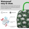 thumbnail image 3 of Womens Green Cartoon Dinosaurs Leaves Pattern Lunch Box for Work,Insulated Lunch Bag for Women,Loncheras Para Mujer,Leakproof Adult Lunch Bag for Work,Beach,Travel,Picnic,Camping, 3 of 7