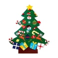 thumbnail image 2 of Juego de de Navidad de fieltro para hacer tú mismo, adornos navideños, juguete para niños y niñas, para la decoración del hogar, el aula y la, 2 of 8