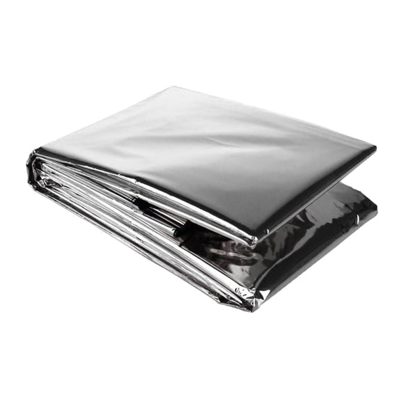 5 Piezas Manta de Emergencia Foil Space 130 * 210 cm Camping Plegable Impermeable Manta de Supervivencia Aislada al Aire Libre para Mochilero Macarena Manta de Seguridad
