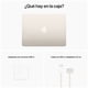 thumbnail image 5 of MacBook Apple Air M2 Chip M2 8GB 512GB Starlight, 5 of 5